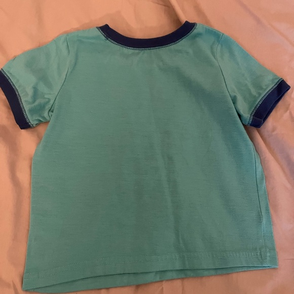 ❤️4 for $10❤️ Child of Mine blue short sleeve pajama top - Picture 5 of 5